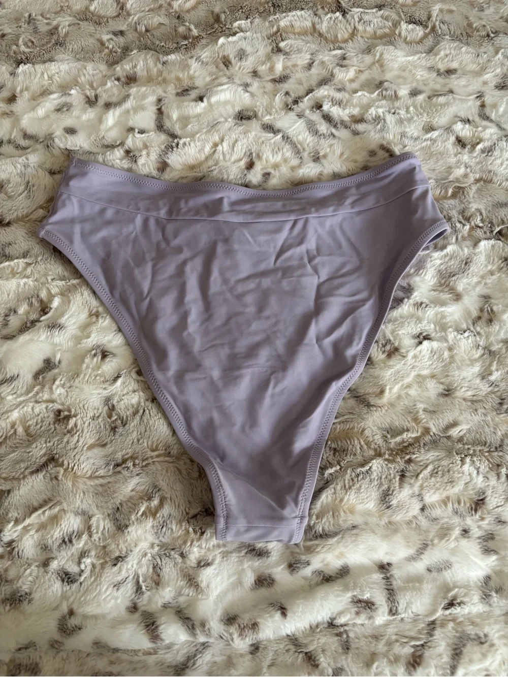NWT Cupshe Lilac High-Waist Bikini Bottoms